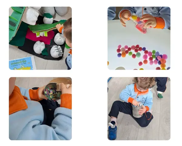 Piezas sueltas y creatividad