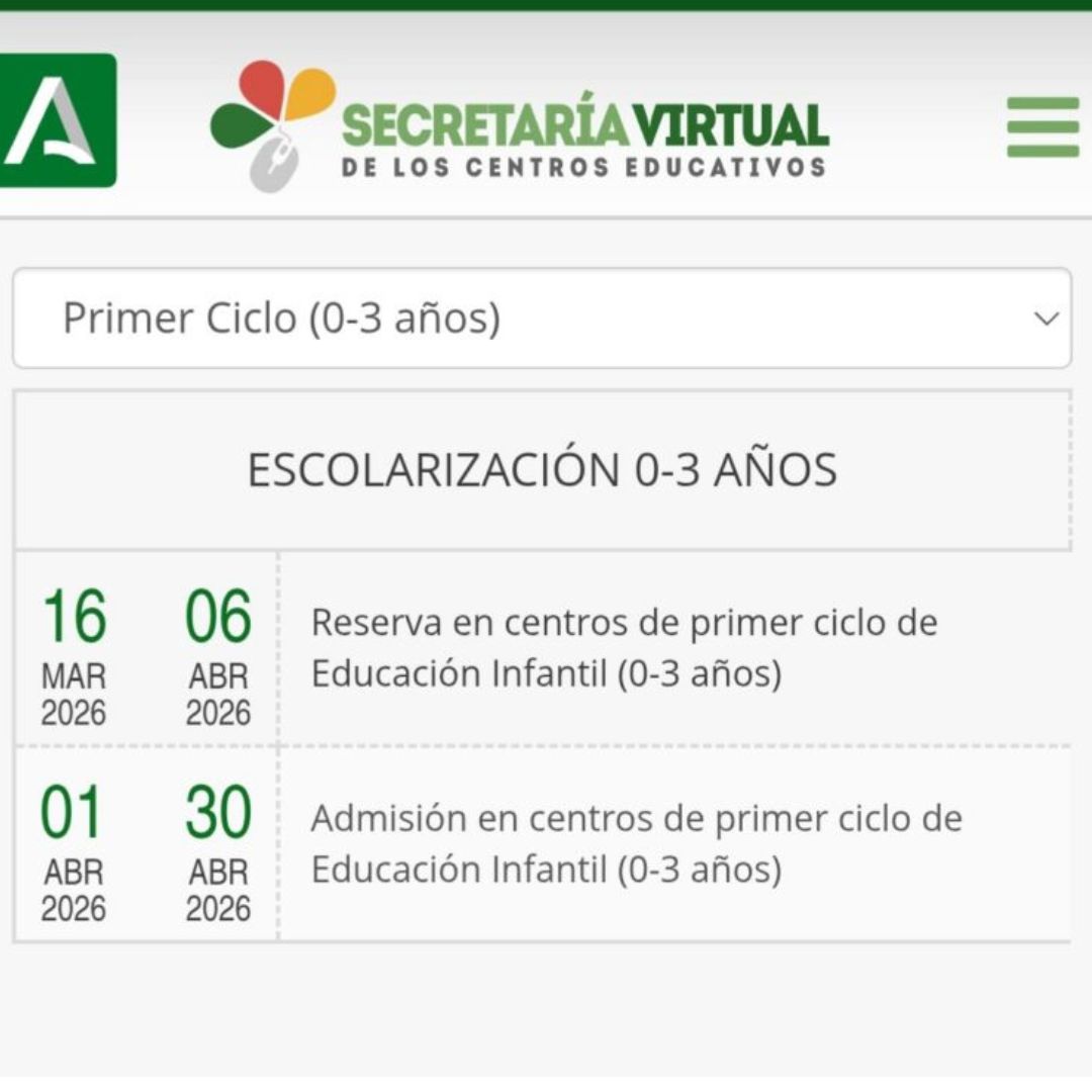 Secretaría Virtual de la Junta de Andalucía